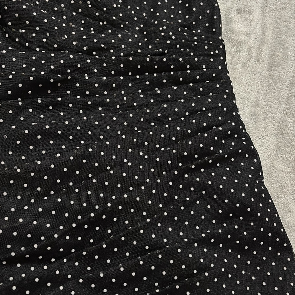 ML Monique Lhuillier Peyton Polka Dot tulle dressNWT - Picture 7 of 13
